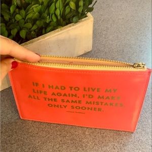 ♠️ Kate Spade Zipper Makeup Bag / Pencil Case / Wallet